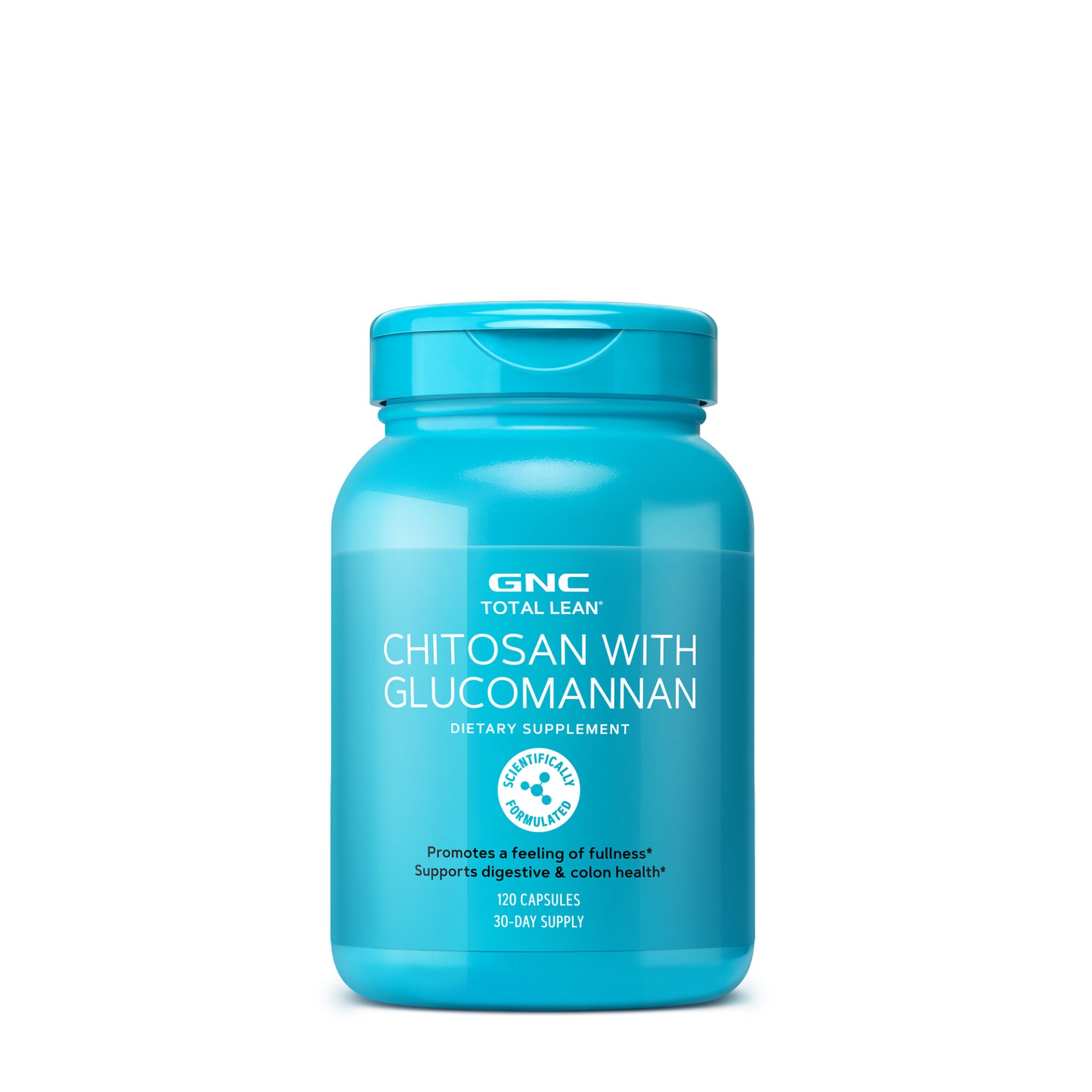 slide 1 of 1, GNC Total Lean Chitosan With Glucomannan, 120 ct