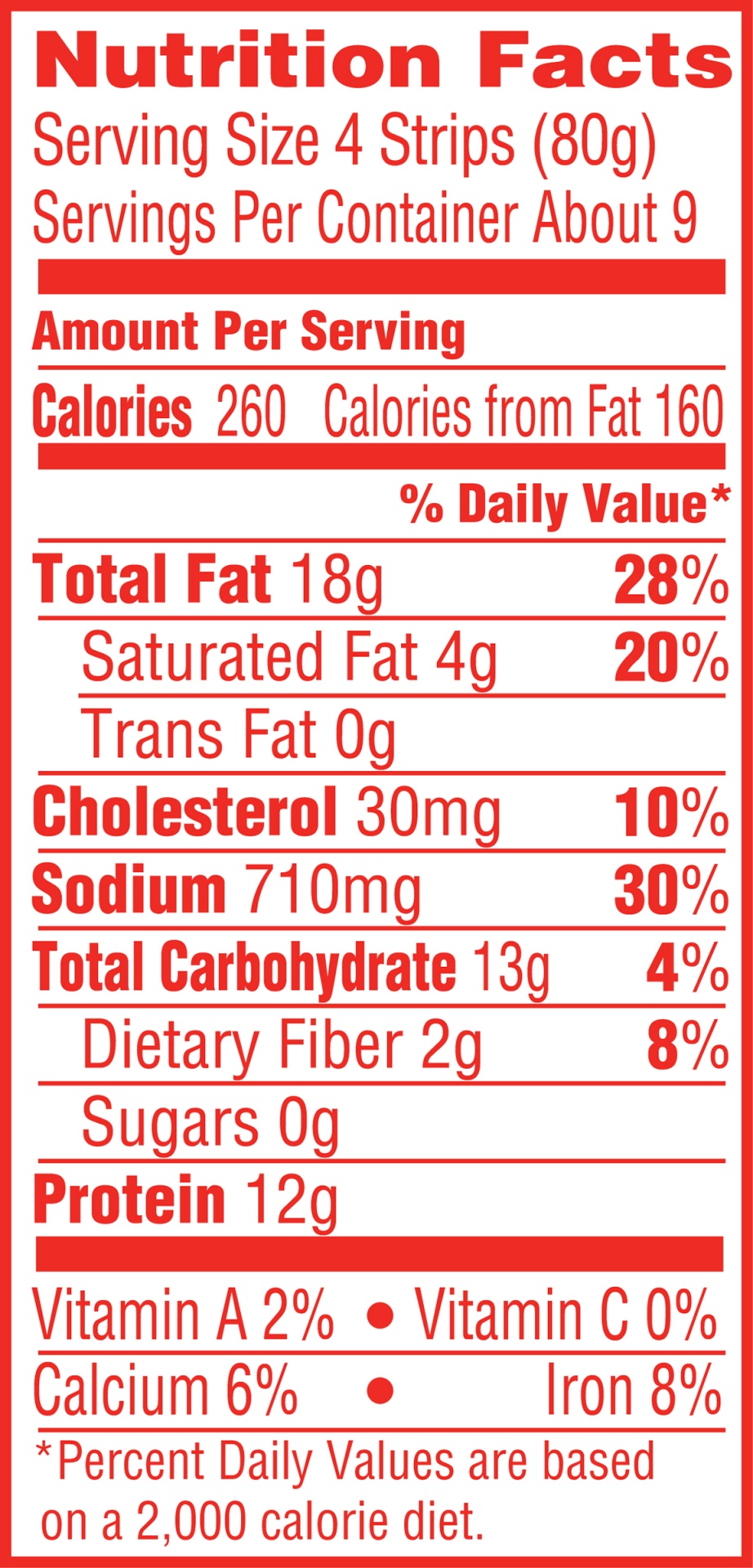 slide 2 of 3, On-Cor Chicken Strips, 26 oz