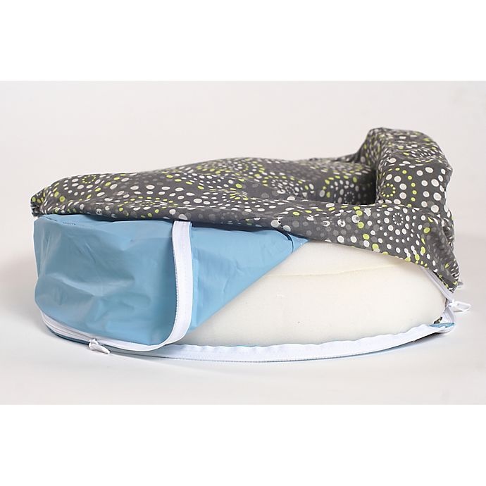 slide 3 of 3, My Brest Friend Nursing Pillow Cover - Blue, 1 ct