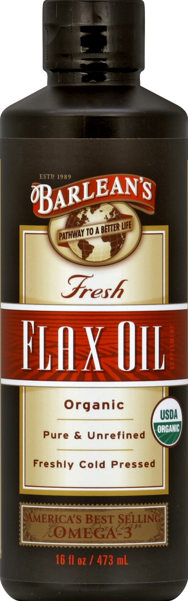 slide 2 of 2, Barlean's Original Fresh Flax Oil, 16 fl oz