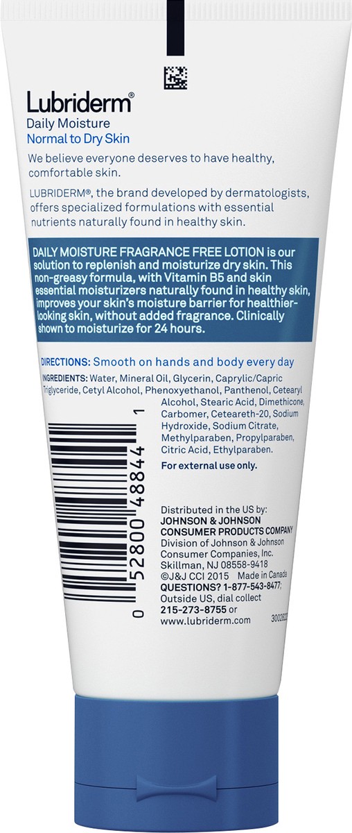 slide 8 of 11, Lubriderm Lotion Daily Moisture, 3 oz