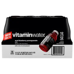 Glaceau Acai-Blueberry-Pomegranate Vitamin Water - 6 Pack 16.9 fl oz Bottles
