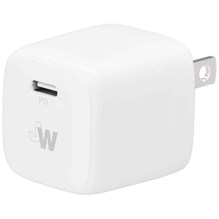 slide 2 of 4, Just Wireless Home Charger USB-C 20 Watt, 1 ct