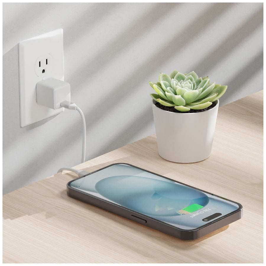 slide 5 of 5, Just Wireless 12 Foot USB-C to USB-C Cable 1 ea, 1 ct