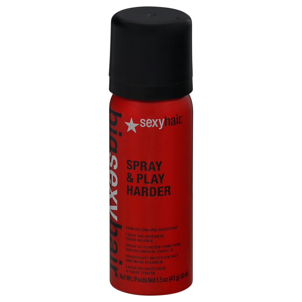 slide 9 of 9, Big Sexy Hair Spray & Play Harder Firm Volumizing Hairspray 1.5 oz, 1.5 oz