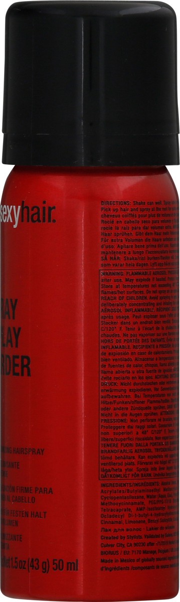 slide 9 of 9, Big Sexy Hair Spray & Play Harder Firm Volumizing Hairspray 1.5 oz, 1.5 oz