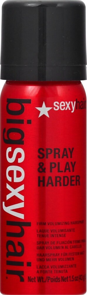slide 1 of 1, Big Sexy Hair Spray & Play Harder Hair Spray, 1.5 oz