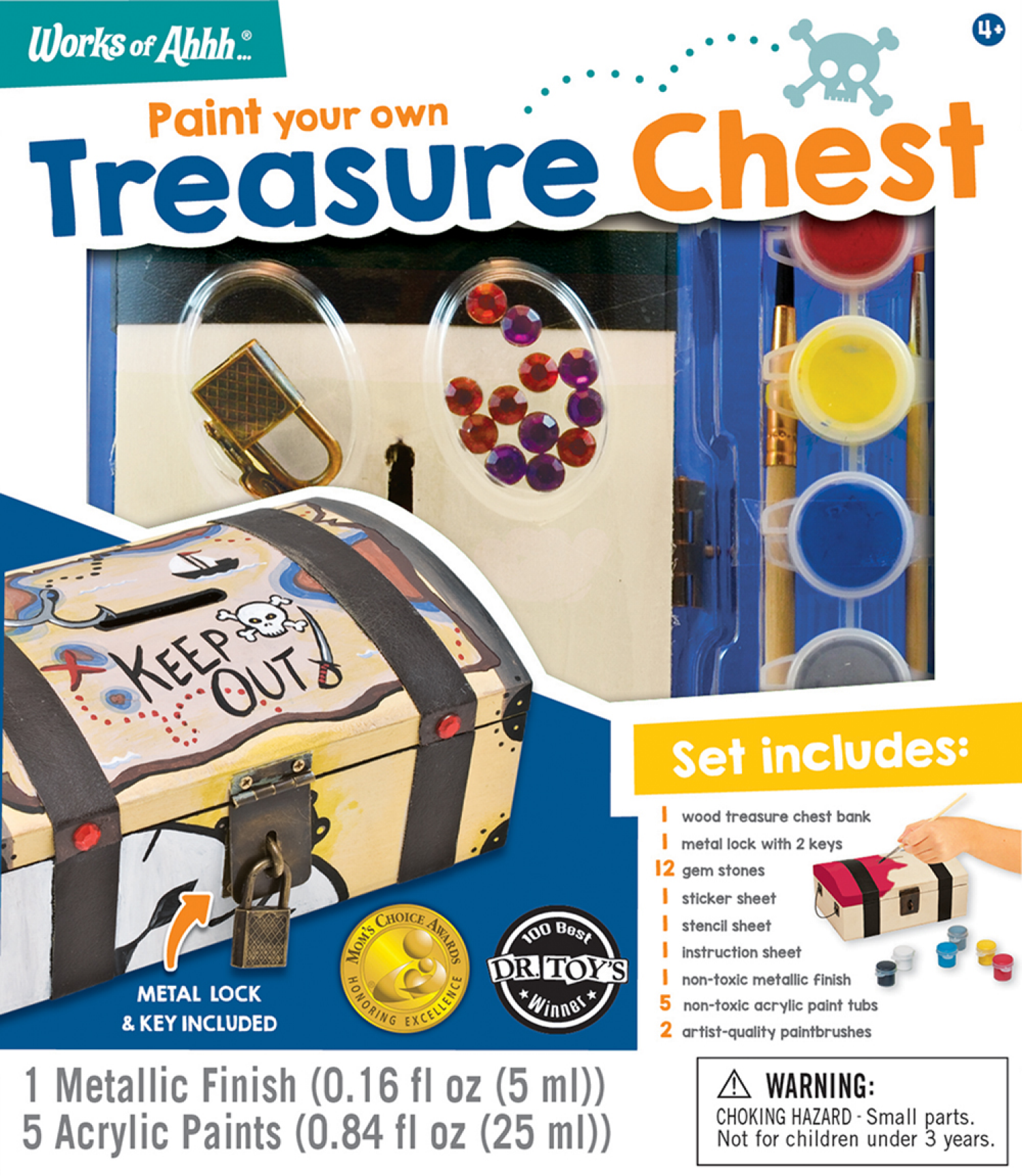 slide 1 of 2, Works of Ahhh Treasure Chest, 1 ct