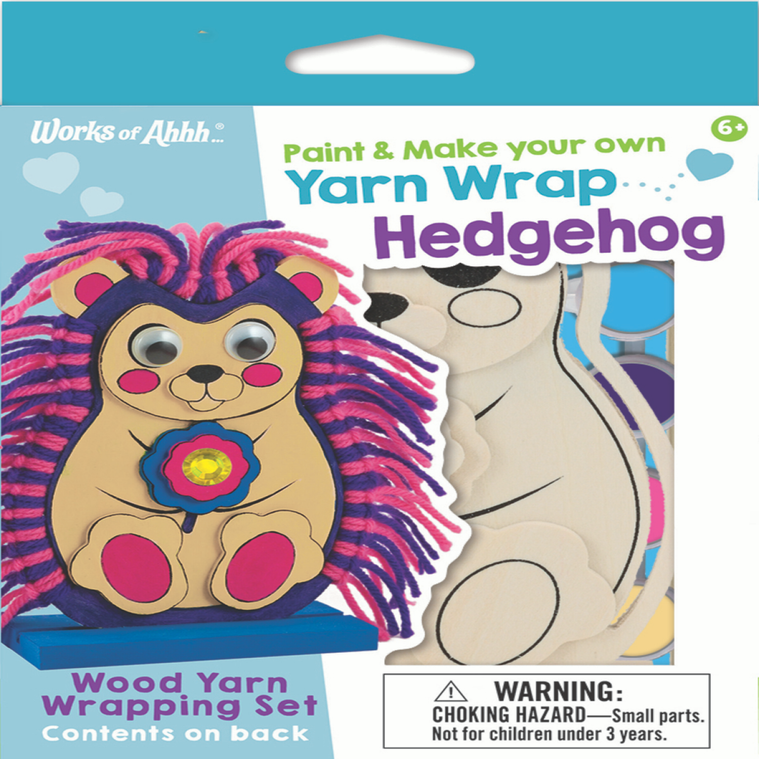 slide 1 of 2, WOA Yarn Wrap Animal Asst, 1 ct