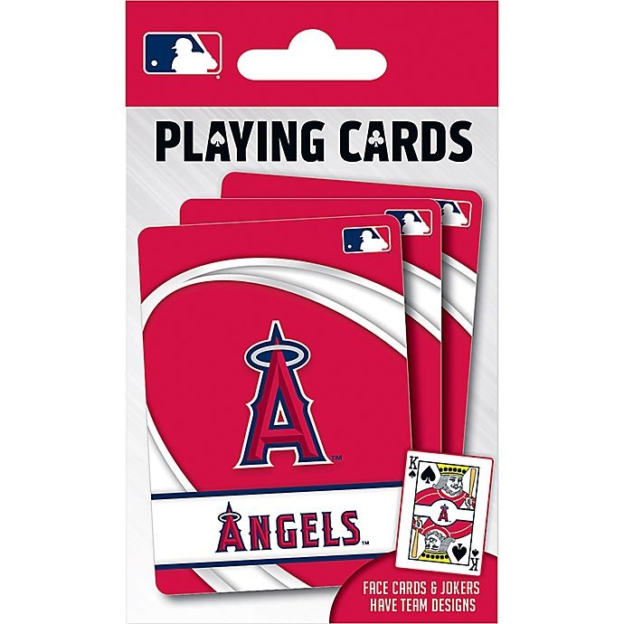 slide 1 of 1, MLB Los Angeles Angels Playing Cards, 1 ct