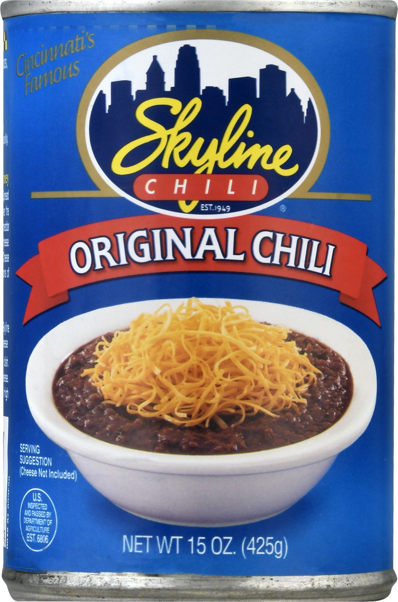 slide 1 of 9, Skyline Chili Original Chili 15 oz, 15 oz