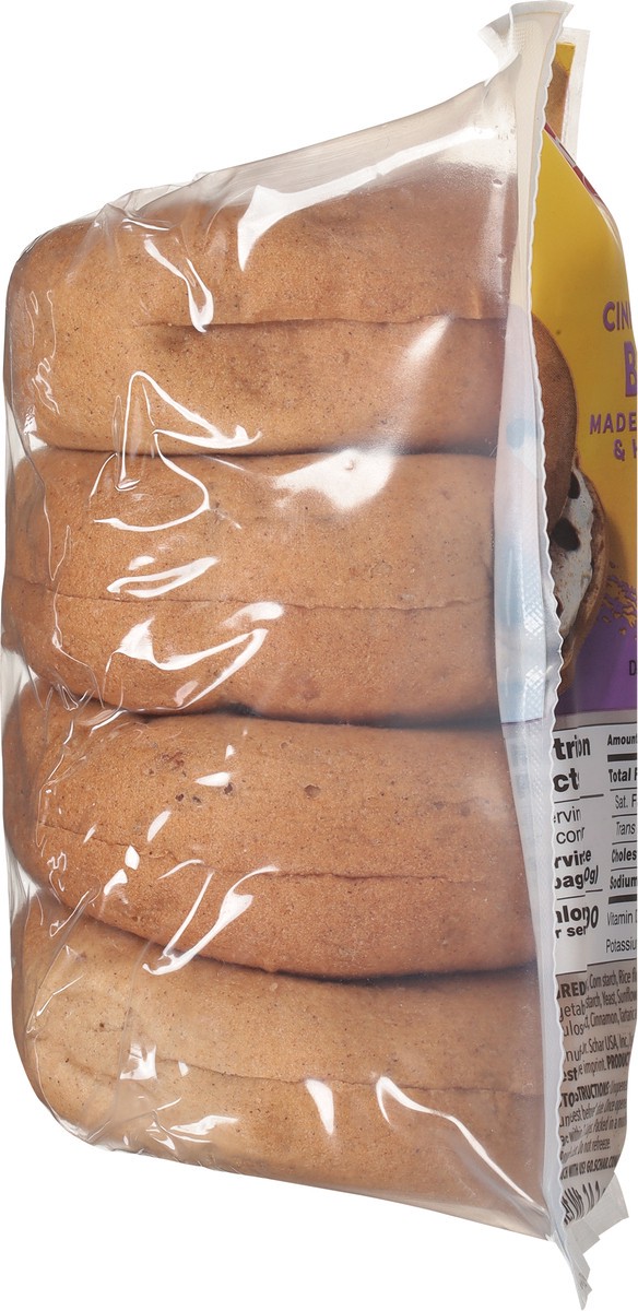 slide 6 of 12, Schär Gluten-Free Pre-Sliced Cinnamon Raisin Bagels 14.1 oz, 4 ct