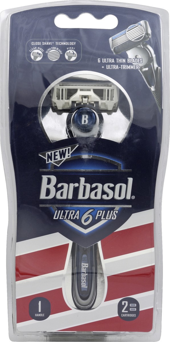 slide 6 of 6, Barbasol Shave Kit, Ultra 6 Plus, 1 ct