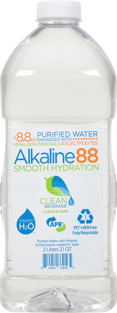 slide 3 of 13, Alkaline88 Smooth Hydration Purified Water- 2 liter, 2.10 qt