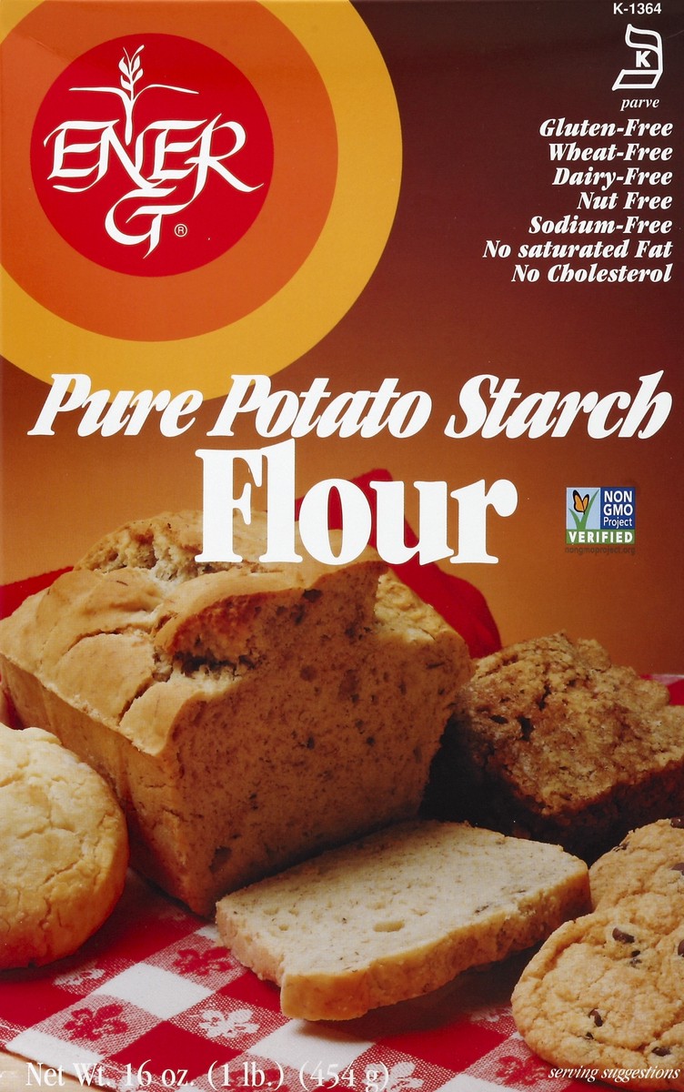 slide 1 of 4, Ener-G Flour 16 oz, 16 oz