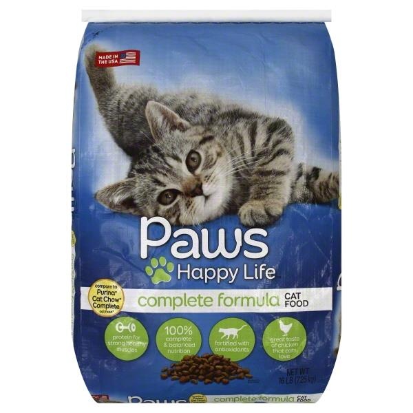 Paws Happy Life Chicken Complete Formula Cat Food 16 lb Shipt