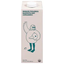 Minor Figures Organic Oat Milk - 33.8 fl oz