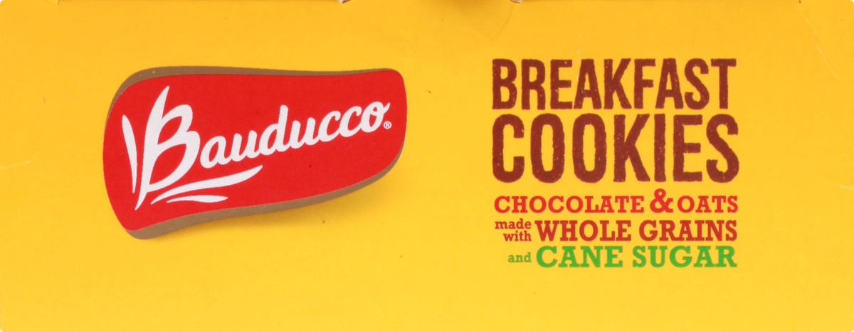 slide 13 of 13, Bauducco Whole Chocolate Flavored Cookie with Oat and Honey Breakfast Cookies 8 ea, 8 ct