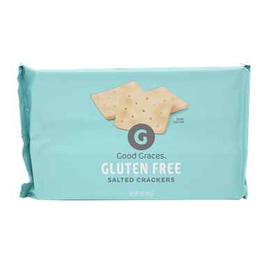 slide 1 of 1, Good Graces Gluten Free Saltine Crackers, 7 oz