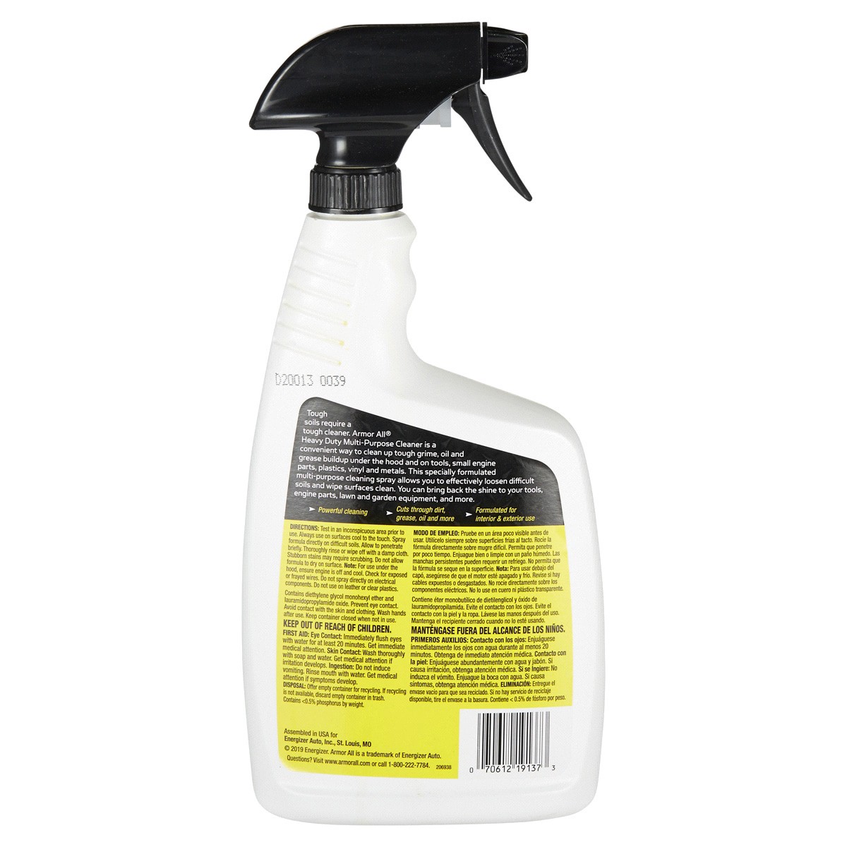 slide 2 of 2, Armor All Heavy Duty Multi-Purpose Cleaner, 24 oz