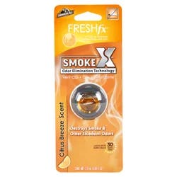 Armor All Fresh Fx Vent Clip Smoke X Citrus Breeze Scent Car Air Freshener 2.5 ml