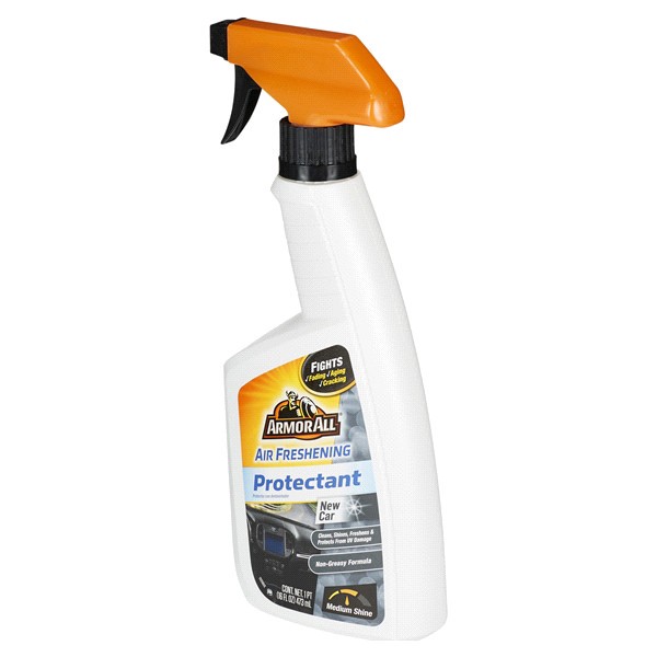 slide 22 of 29, Armor All Air Freshening Protectant - New Car, 16 oz