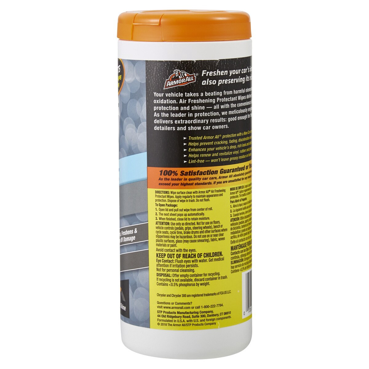 slide 2 of 2, Armor All Air Freshening New Car Protectant Wipes 25 ea, 25 ct