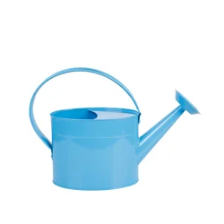 Worth Metal Watering Can, Blue