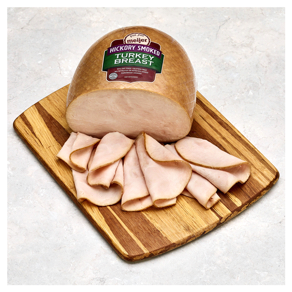 slide 1 of 1, Meijer Hickory Smoked Turkey Breast, per lb