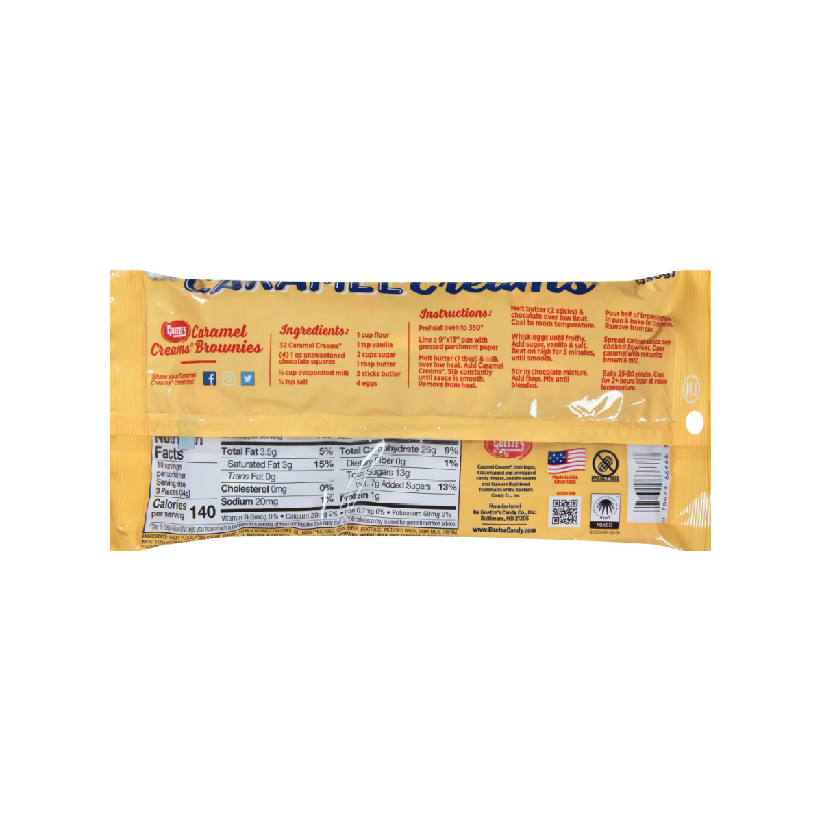 slide 2 of 2, Goetze's Caramel Creams - Original, 12 oz