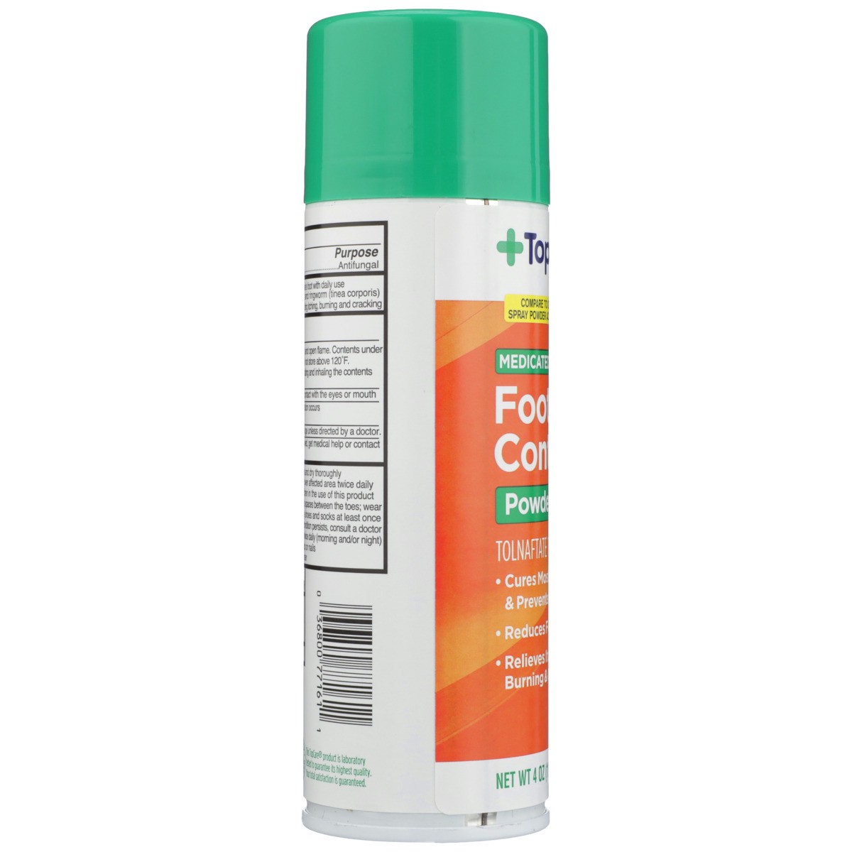 slide 7 of 9, TopCare Foot & Sneaker Spray With Baking Soda, 4 oz