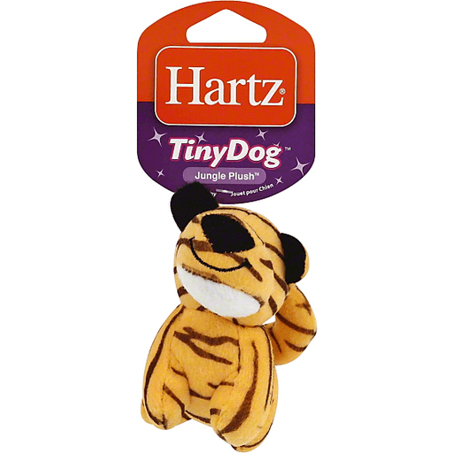 slide 3 of 3, Hartz Tiny Dog Jungle Plush Toy, 1 ct