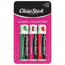 ChapStick Skin Protectant Classic Collection Lip Care 3 - 0.15 oz Packs