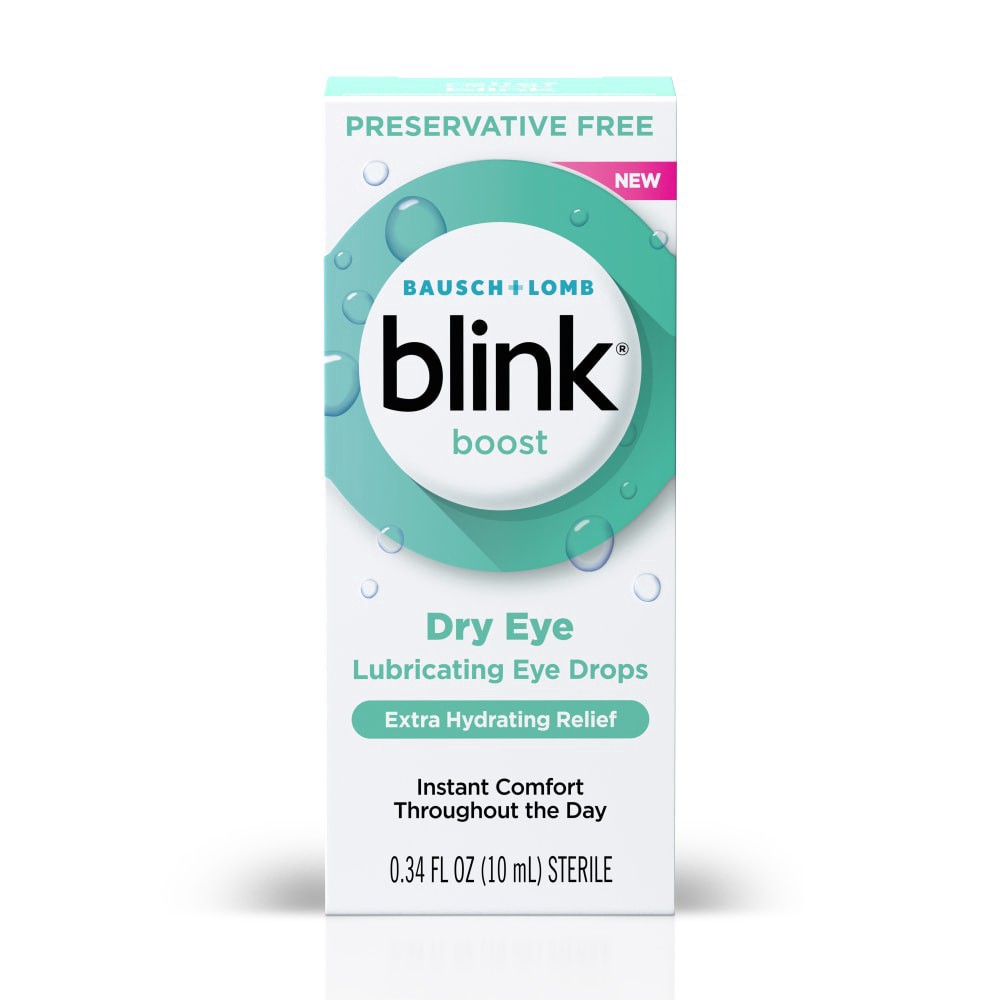 slide 4 of 4, Blink® Boost Preservative Free Lubricating Eye Drops, 0.34 fl oz