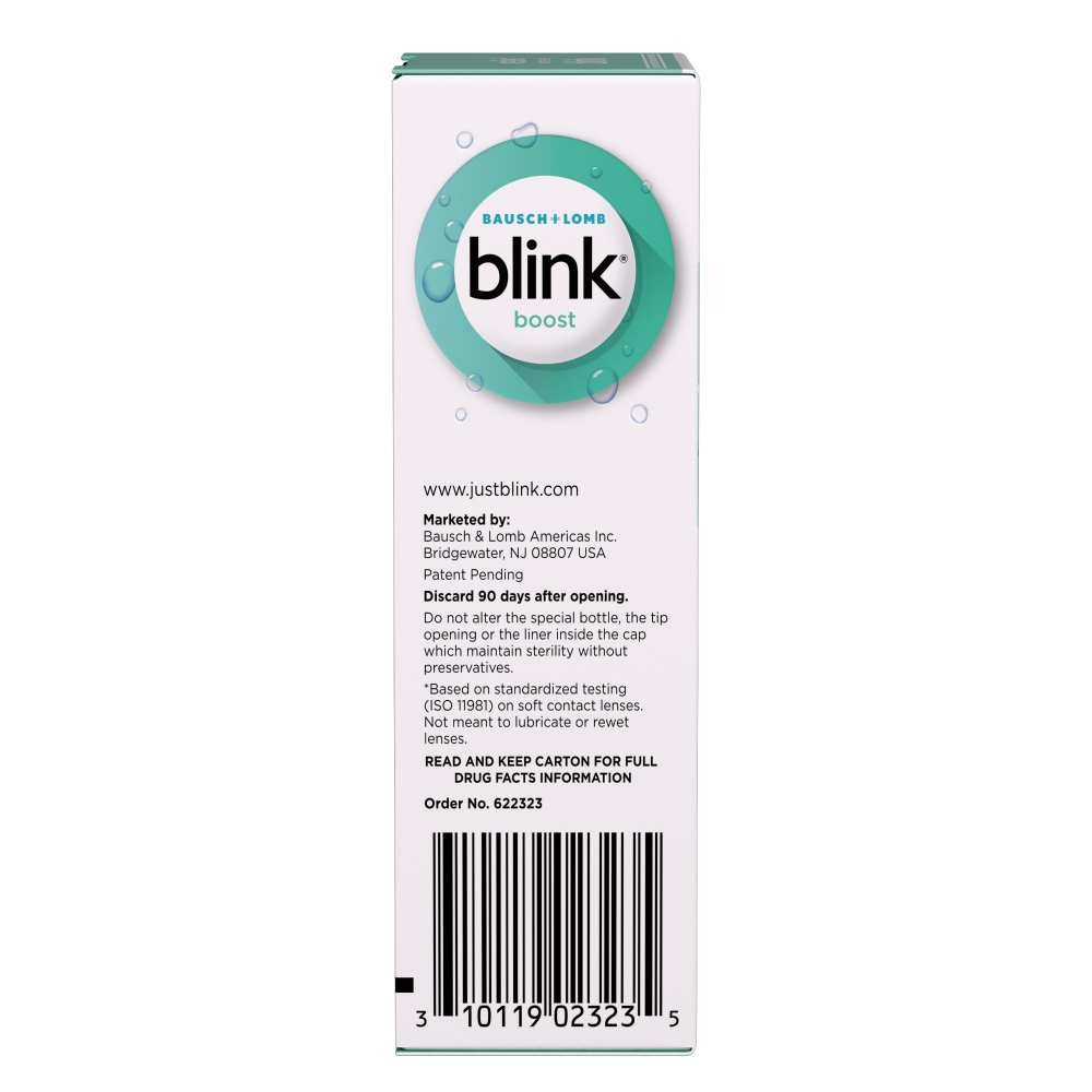 slide 3 of 4, Blink® Boost Preservative Free Lubricating Eye Drops, 0.34 fl oz