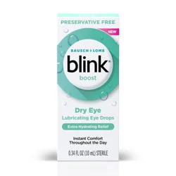 Blink® Boost Preservative Free Lubricating Eye Drops