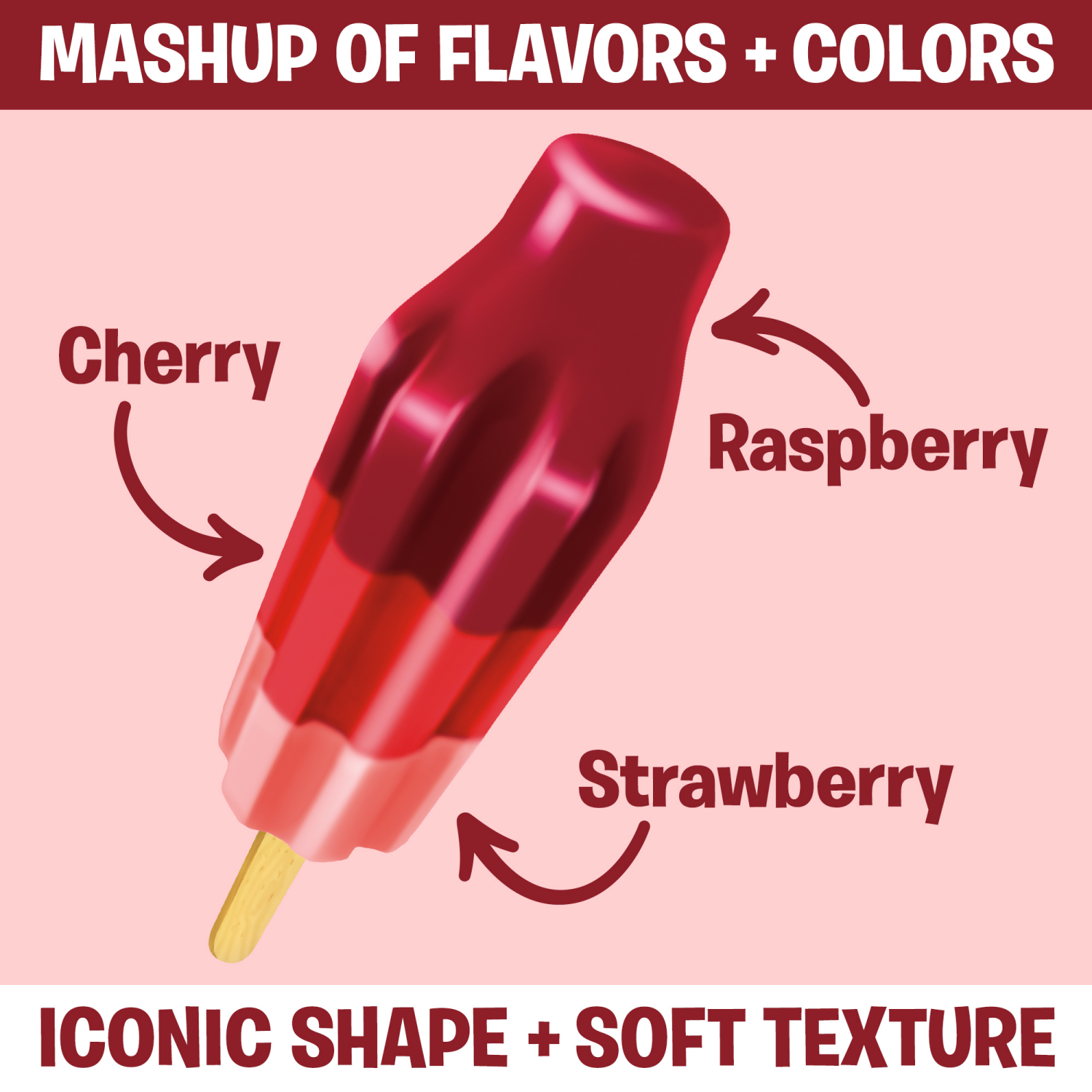slide 2 of 2, Bomb Pop Berry Burst Ice Pops, 12 ct