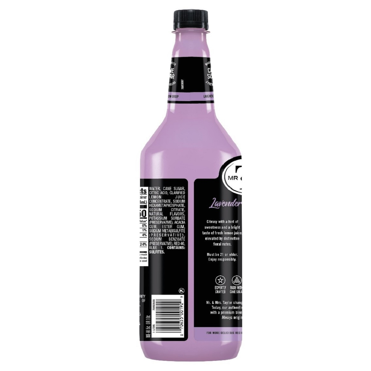 slide 2 of 2, Mr & Mrs T Lavender Lemon Drop Mix, 1 L bottle, 33.8 fl oz