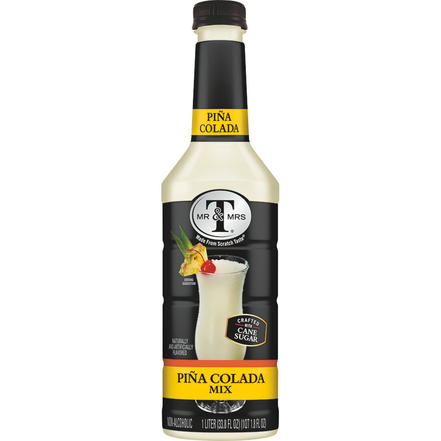 slide 1 of 1, Mr & Mrs T Pina Colada Mix- 33.8 fl oz, 1 liter