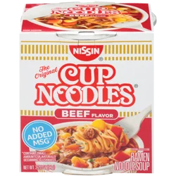 Nissin Beef Flavor Cup Noodles 2.25 oz