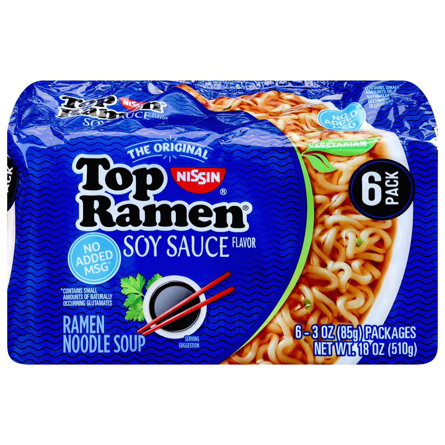 slide 1 of 3, Nissin Oriental Top Ramen Soup, 6 ct