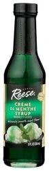 Reese Creme de Menthe Syrup 8 fl oz