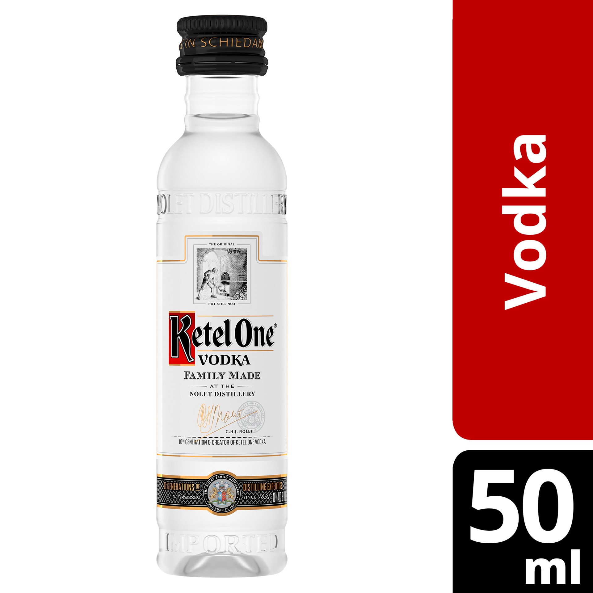 slide 4 of 8, Ketel One Vodka 50 ml, 50 ml