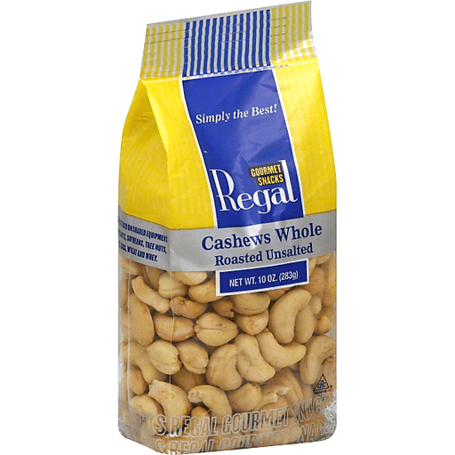 slide 2 of 3, Regal Whole Cashews Rns, 10 oz