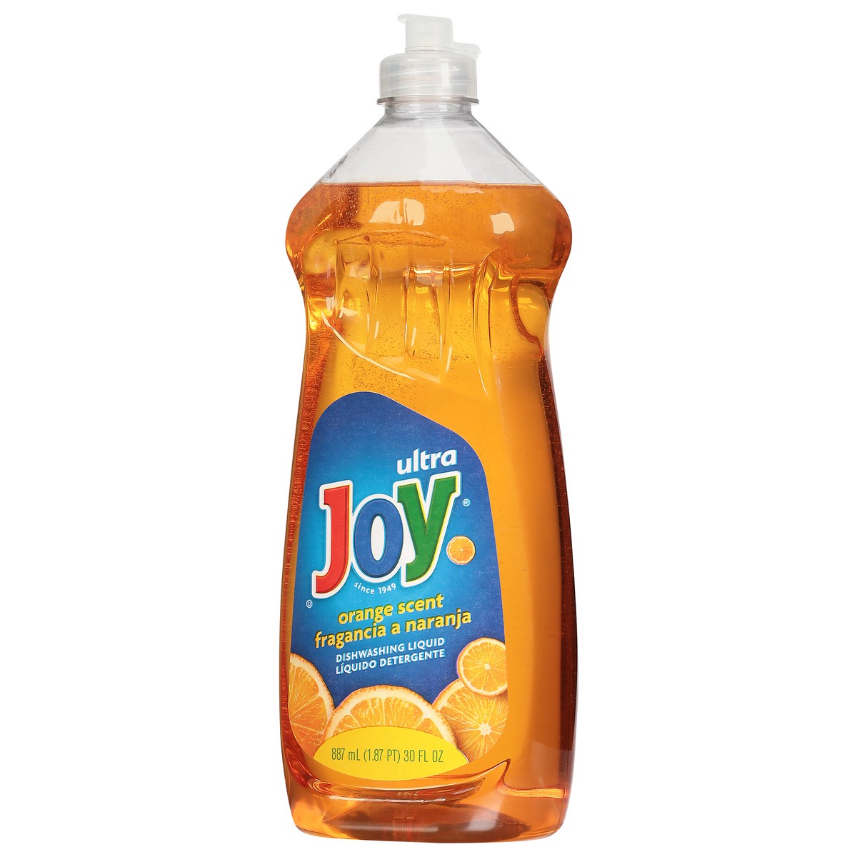 slide 8 of 9, Ultra Joy Orange Scent Dishwashing Liquid 30 fl oz, 30 fl oz