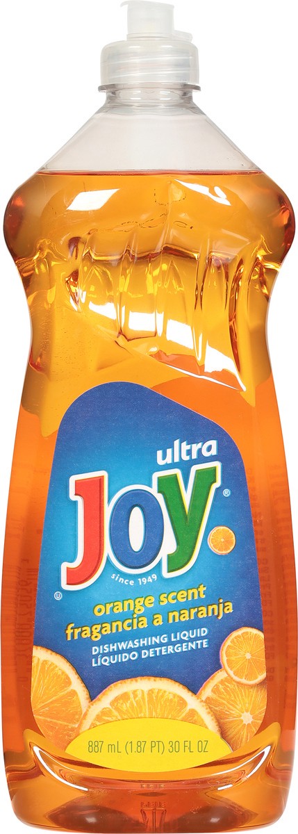 slide 2 of 9, Ultra Joy Orange Scent Dishwashing Liquid 30 fl oz, 30 fl oz