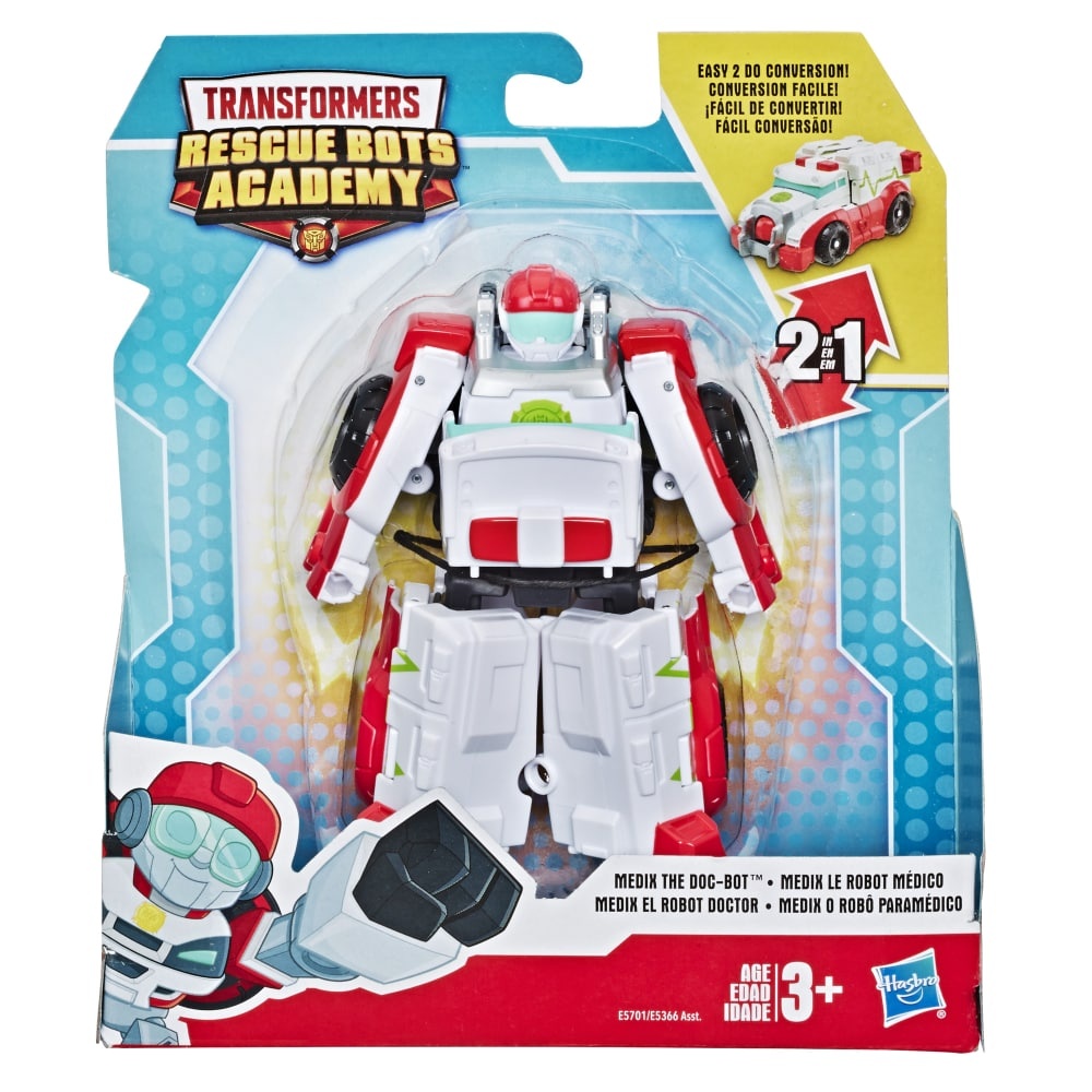 slide 1 of 8, Hasbro Transformers Rescue Bots Academy Medix The Doc-Bot Action Figure, 1 ct