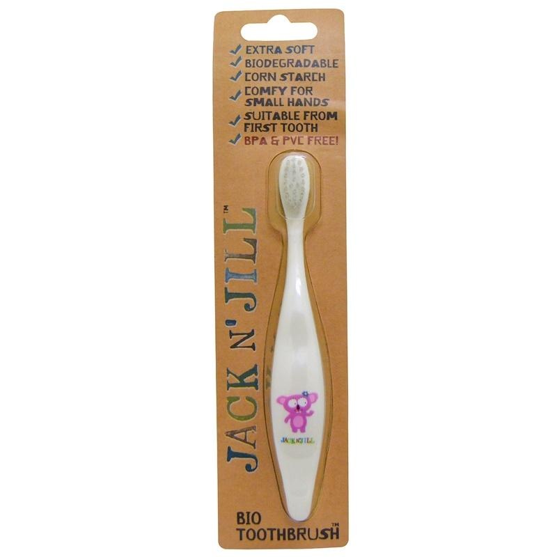 slide 1 of 1, Jack 'n Jill Bio Toothbrush Koala, 1 ct