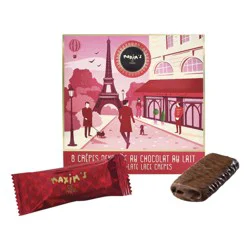 Le Chocolat De France Lace Crepes Eiffel Tower 1.4 oz
