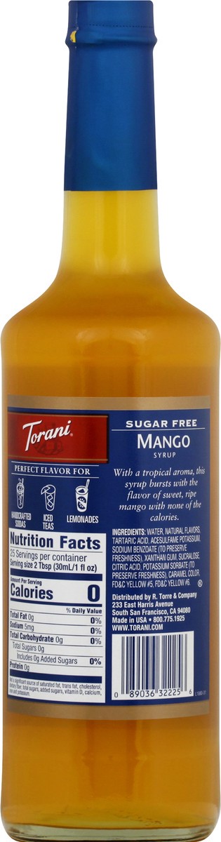 slide 12 of 12, Torani Mango Syrup - 25.4 fl oz, 25.4 fl oz